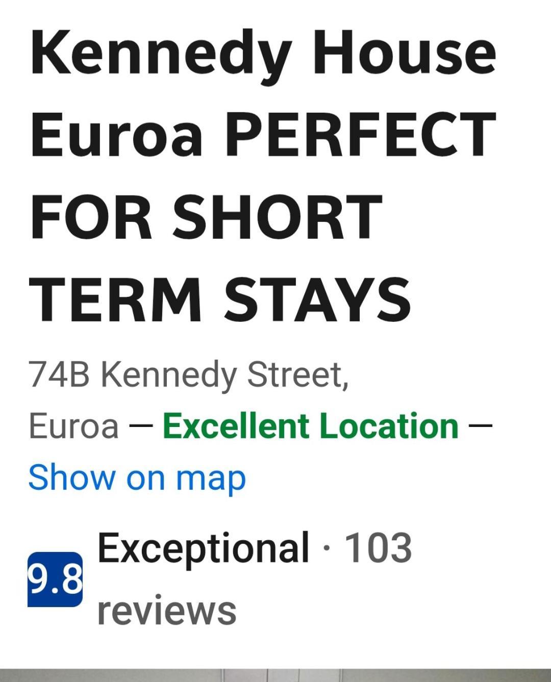 Kennedy House Euroa Perfect For Short Term Stays Luaran gambar